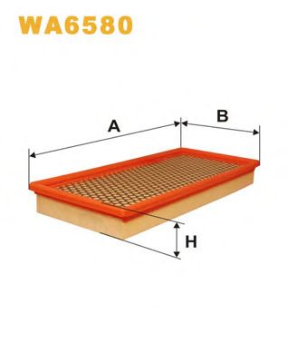 WIX FILTERS wa6580 -  Воздушный фильтр